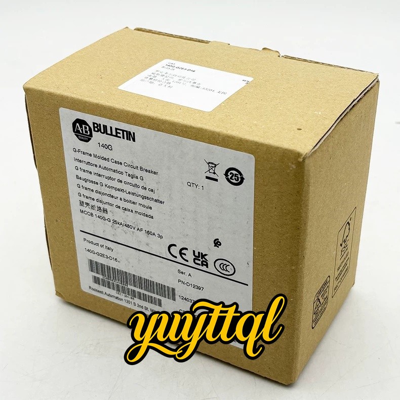 140G-G2E3-D16 140G 125A Frame Molded Case Ckt-Bkr New Original 140GG2E3D16