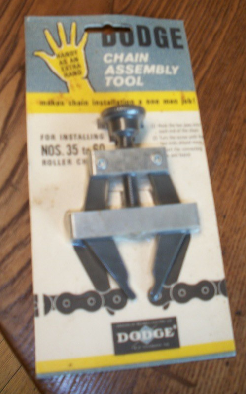 Dodge Chain Assembly Tool For No. 35 – No. 60 Chain Made in USA BNIP