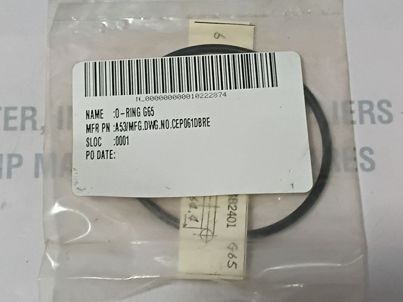 O-Ring G65 CEP061DBRE