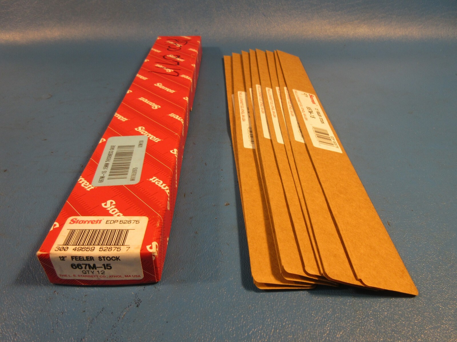 LOT OF 8 , 667M-15, 0.15mm x 12″ (Grainger 26Z284)