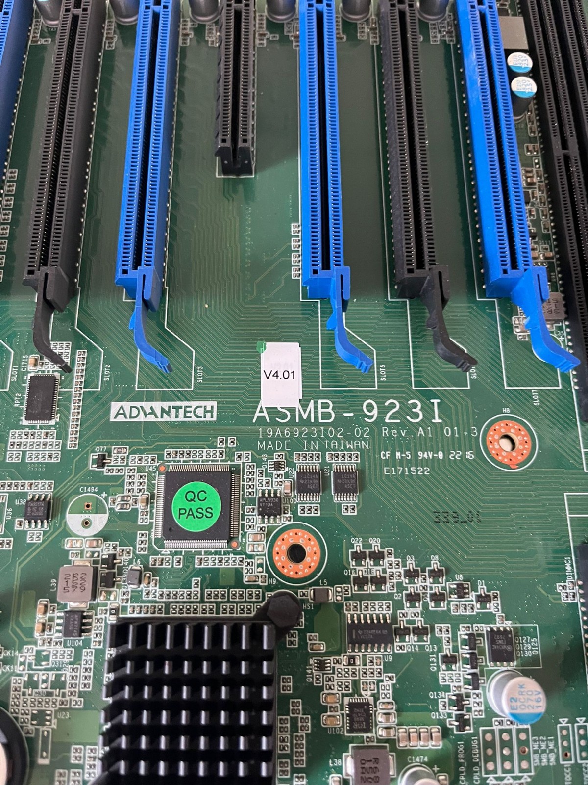 ADVANTECH ASMB-923I 19A6923I02-02 REV A1 01-3 9696092300E-001 W/2PCS E5-2620V3
