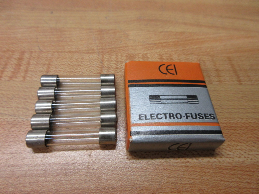 Electro-Fuses 3.0AC CEI Fuse 3A Fine Wire Element (Pack of 5)