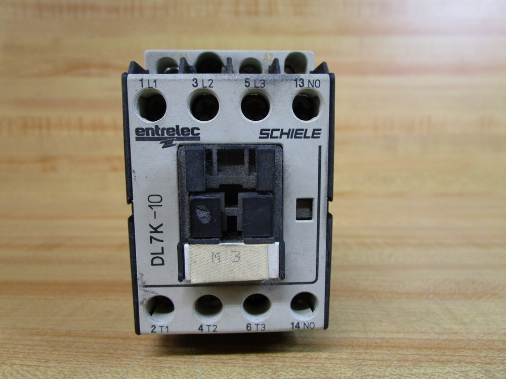 Entrelec Schiele DL 7K-10 Contactor DL7K10