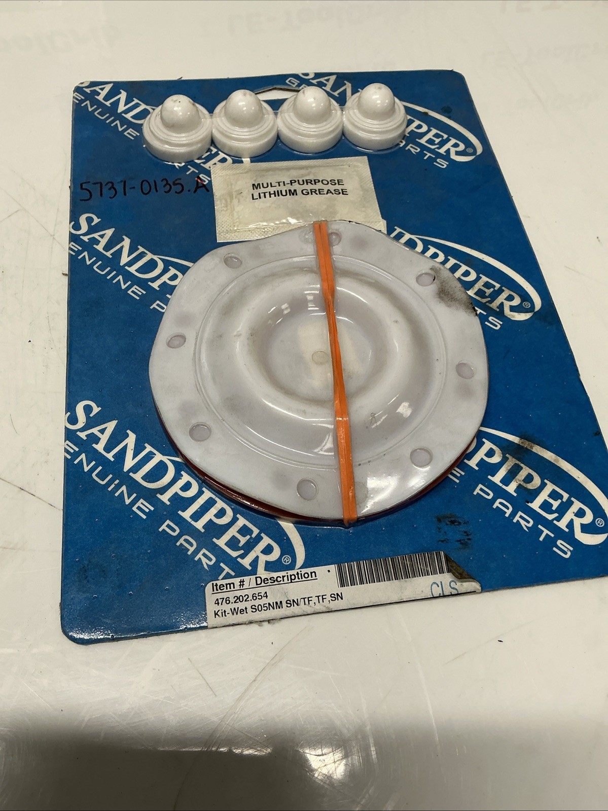 Sandpiper 476.202.654 Wet Kit. W-996