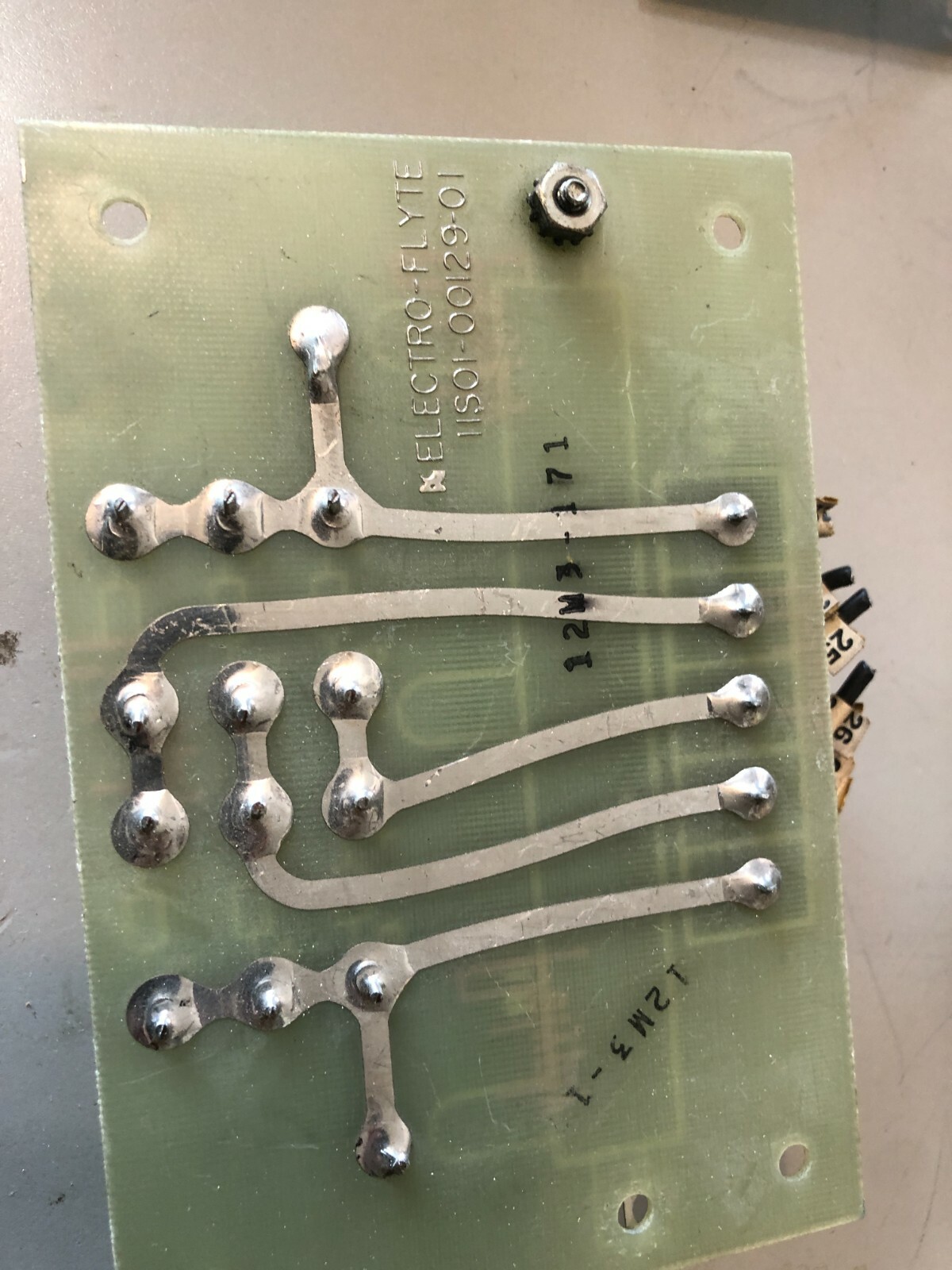 Electro-Flyte, Resistor Board, 11S01-00129-01