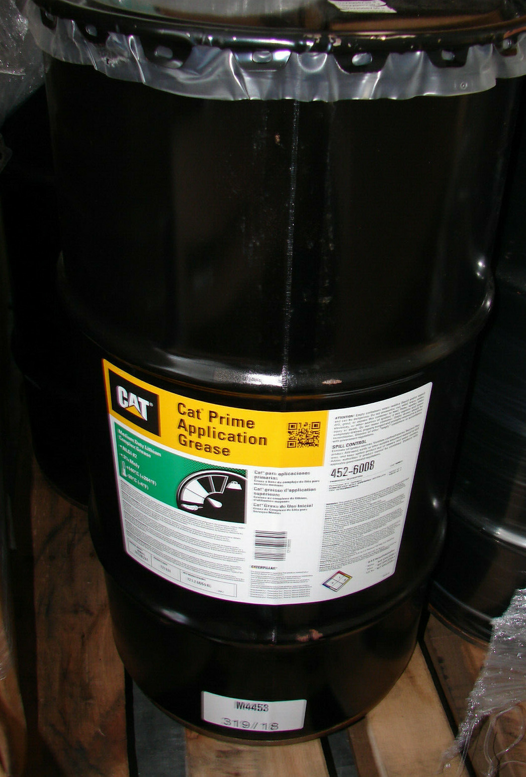 CAT Prime Application Medium Duty Lithium Complex Grease 452-6008 (121.2 lb Keg)