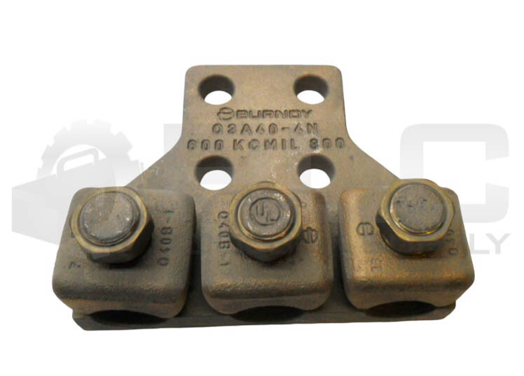NEW BURNDY Q3A40-4N QUIKLUG TERMINAL 600 KCMIL 800 Q408-1