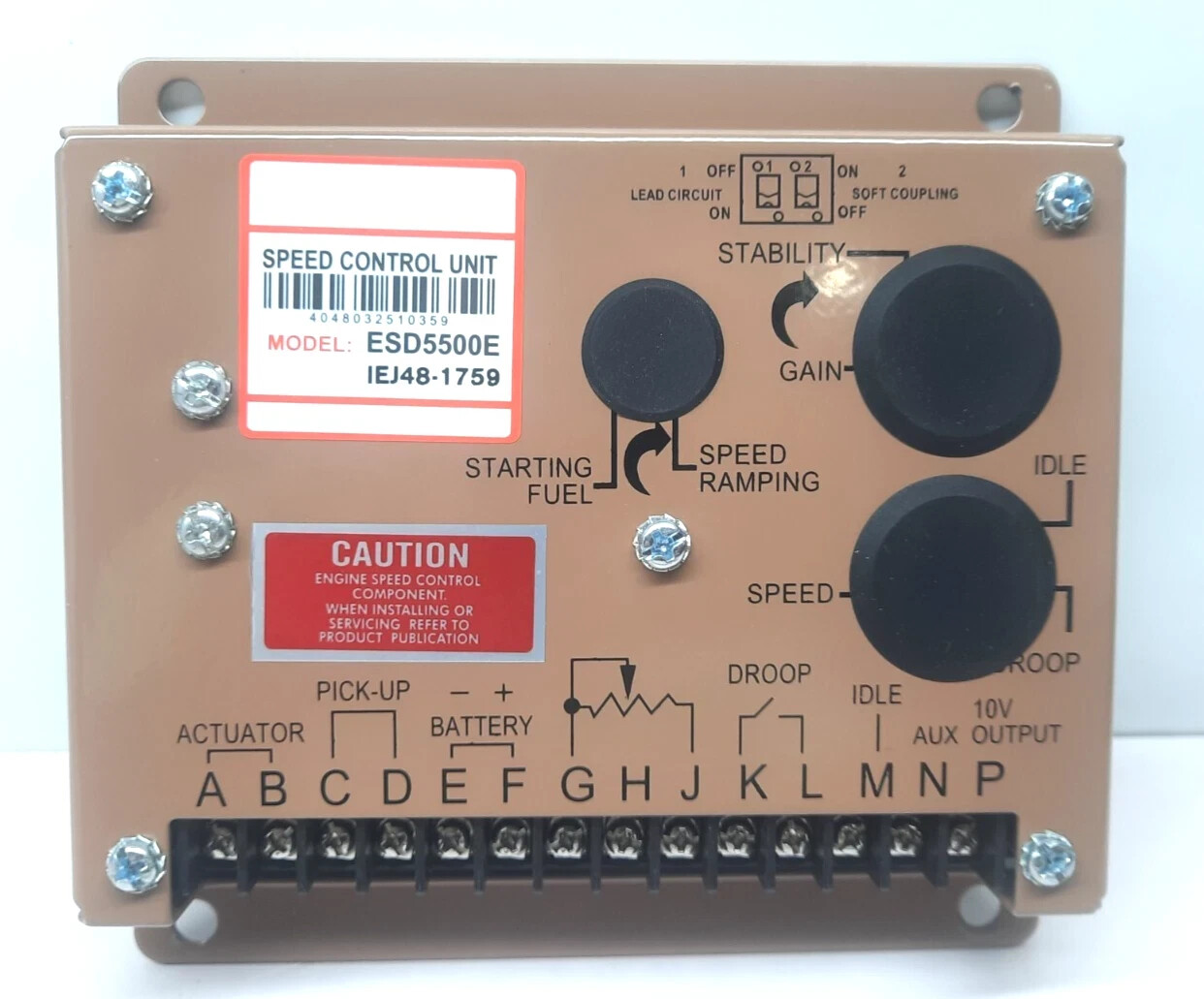 SPEED CONTROL UNIT ESD5500E