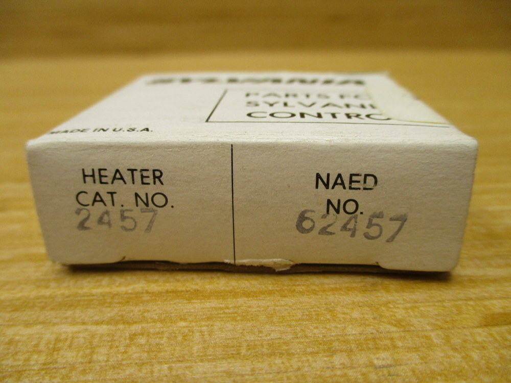 Joslyn Clark 2457 Sylvania Overload Relay Heater 62457
