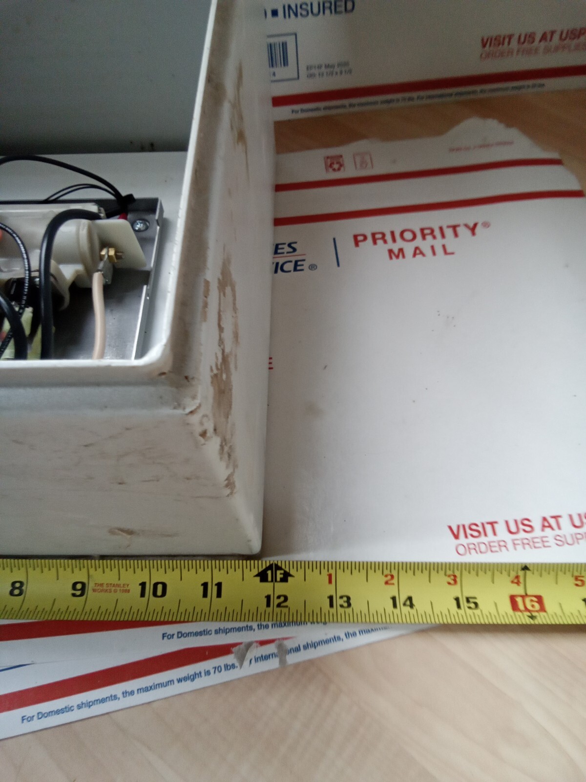 EEMAX EX100T ELECTRIC TANKLESS WATER HEATER USED , T1