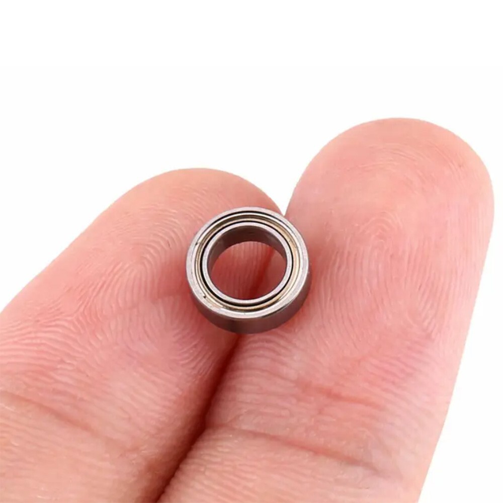 MR85-ZZ Shielded Ball Bearings (5X8X2.5mm) – 6 pack – Chrome Steel – ABEC-1