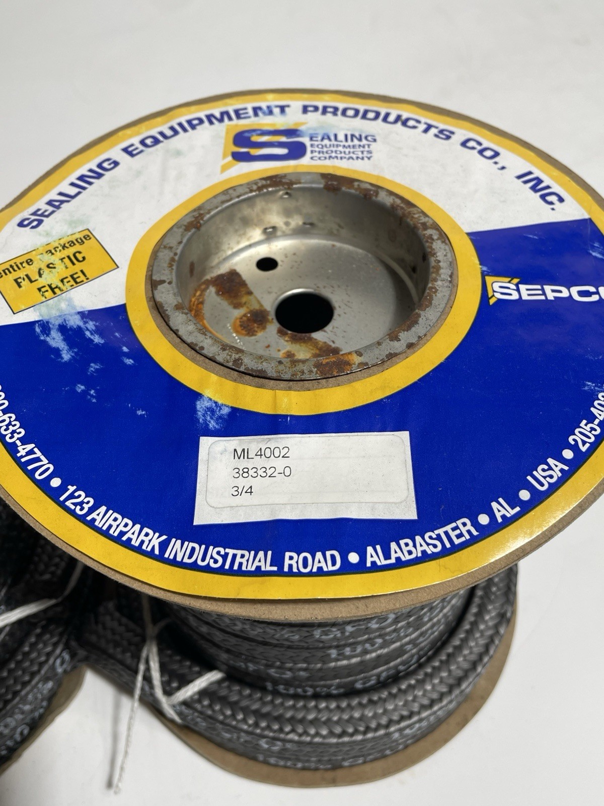 SEPCO ML4002 (38332-0) 3/4 Packing Ring (LOT of 2!)