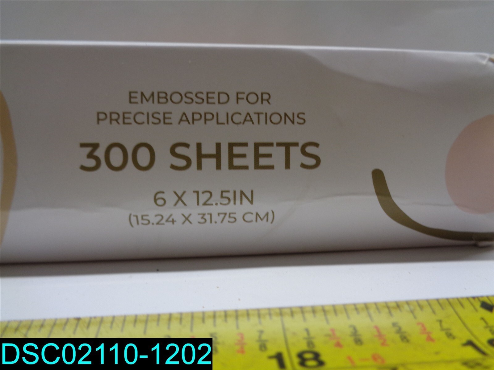 QTY=300 SHEET’S: Modern Foil TERRAE – 6″ x 12.5″