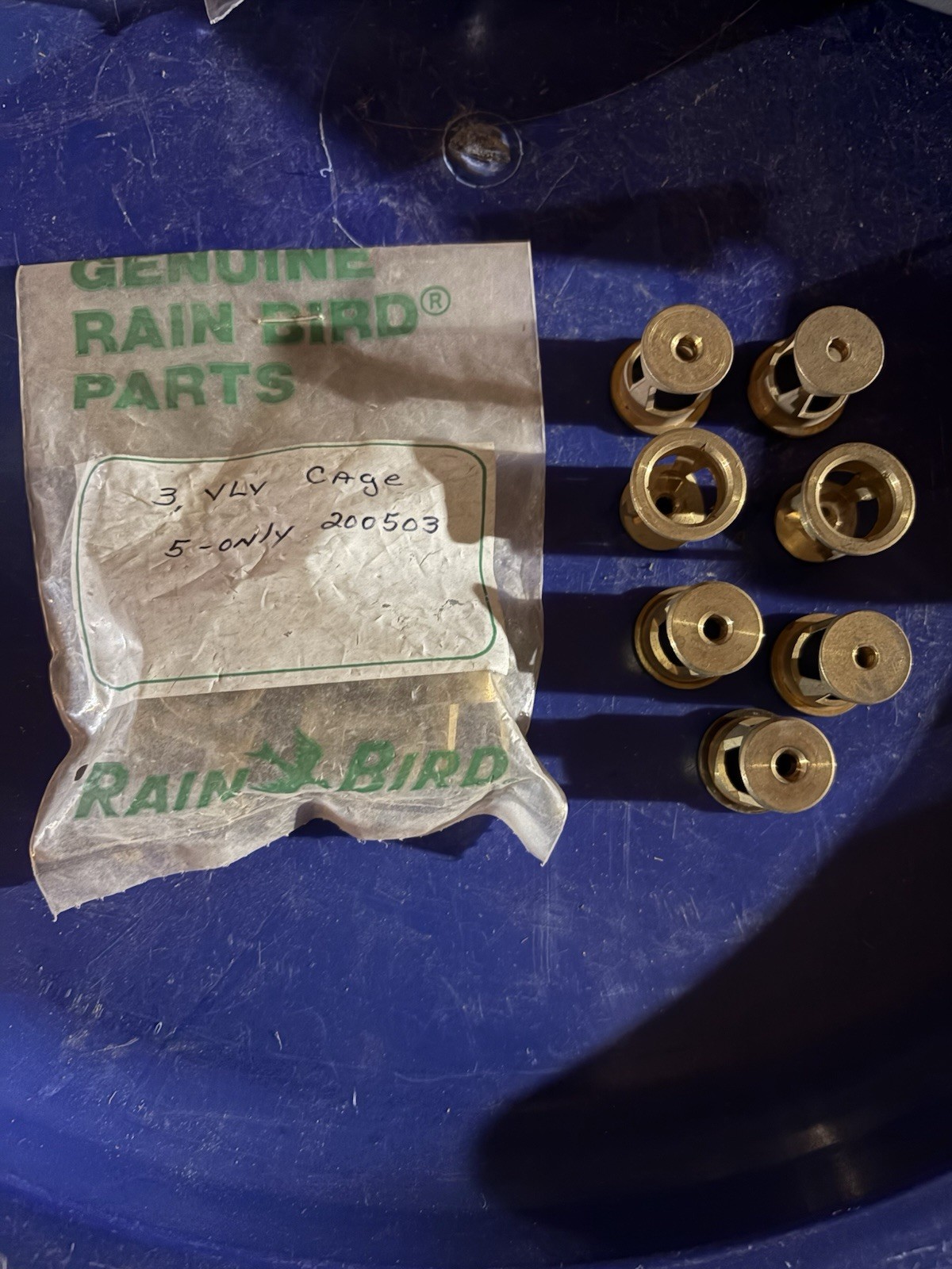Lot of 12 Rain Bird 200503 3” Valve Cage OEM Brass Tote 15
