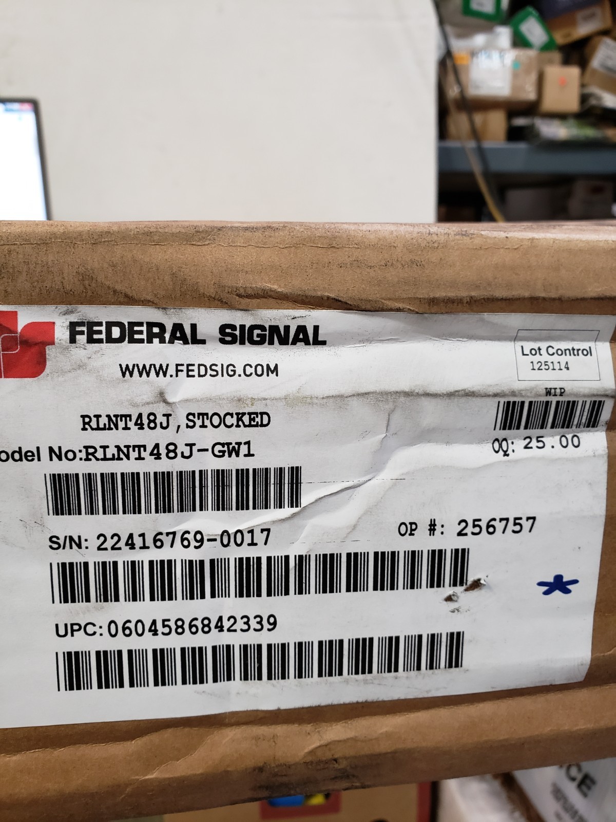 Federal Signal RLNT48J-GW1