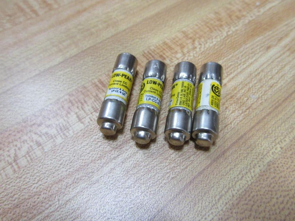 Bussmann LP-CC-4 1/2 Fuse LPCC41/2 (Pack of 4)