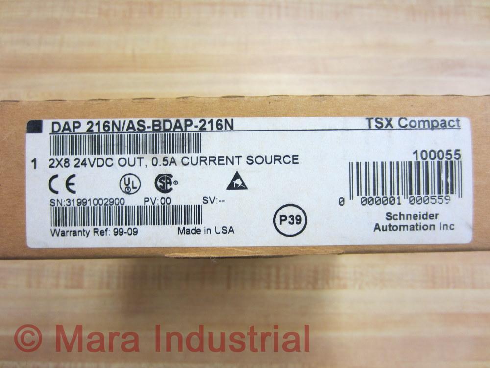 Schneider DAP 216N/AS-BDAP-216N TSX Compact Output Module AS-BDAP-216N