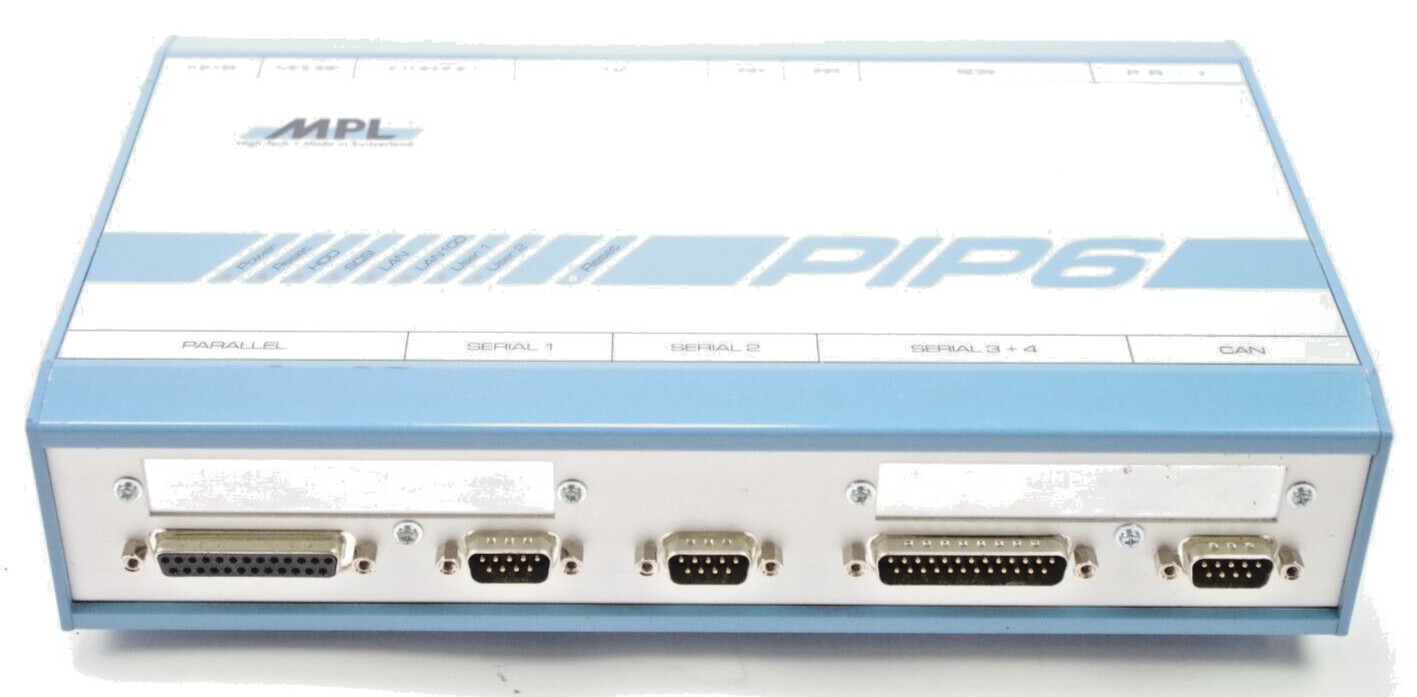 MPL PIP6-2 Fanless Industrial Embedded PC Untested AS IS