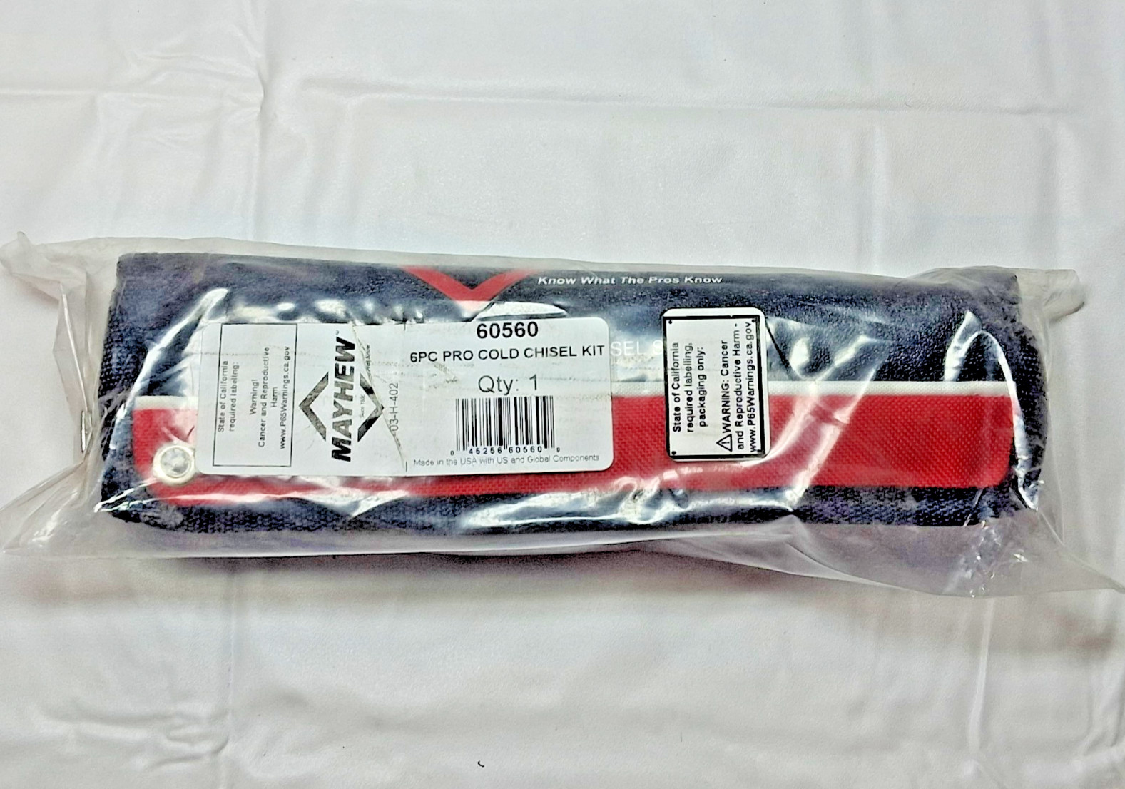 Mayhew 6 Pc Cold Chisel Set 1/4 – 3/4″ 60560