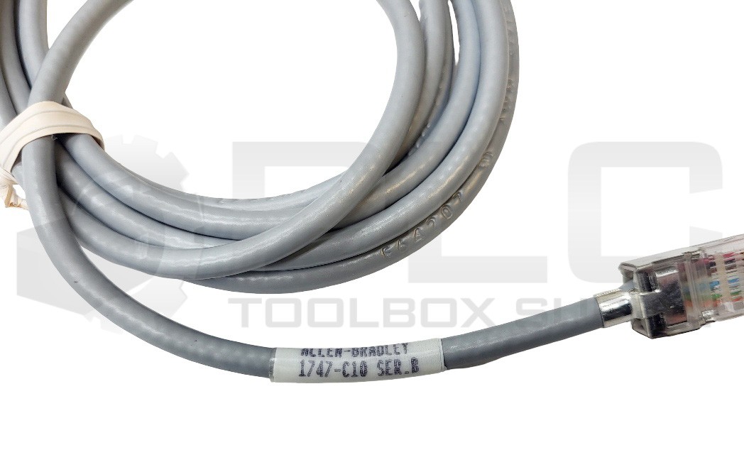 NEW ALLEN BRADLEY 1747-C10 /B COMMUNICATION CABLE 2M