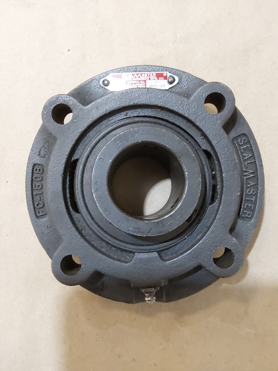 Sealmaster MFC27 1 11/16″ Bore, Flange Mount Ball Bearing Unit