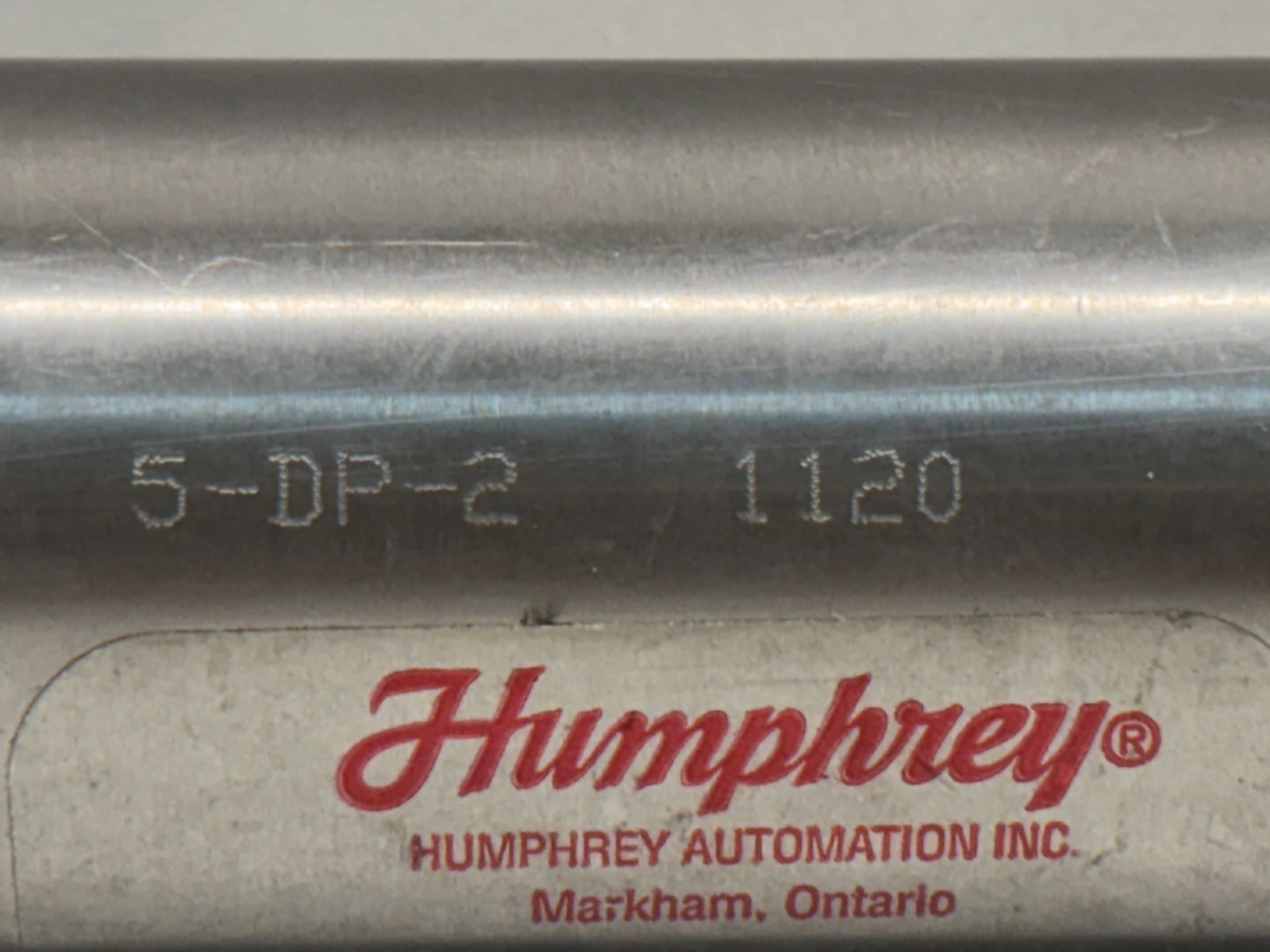 NEW OLD STOCK! HUMPHREY 2″ STROKE PNEUMATIC CYLINDER 5-DP-2