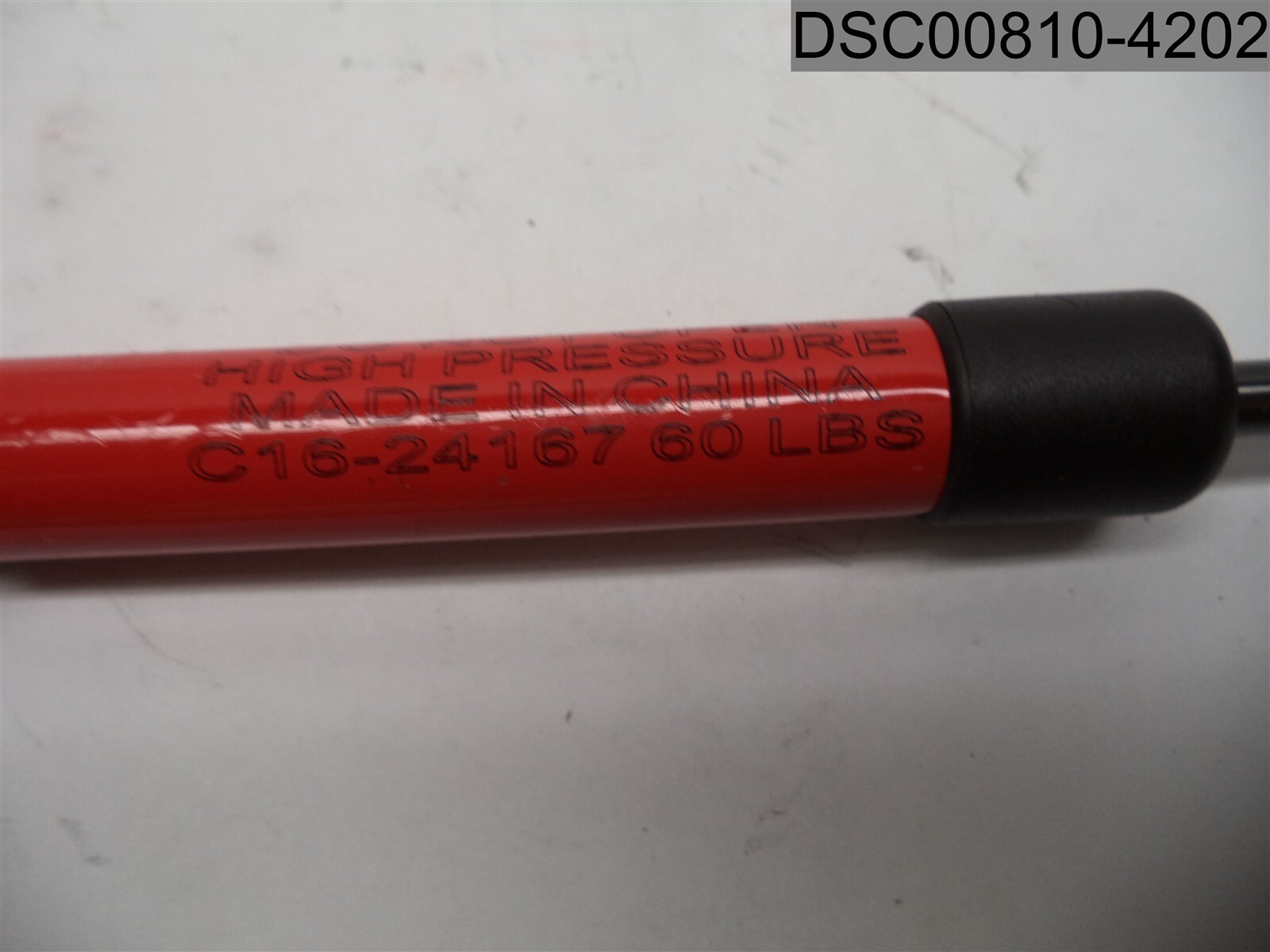 Qty=2: Pressure Items Gas Springs, OD 9/16″, Hole Center To center 7 1/2″