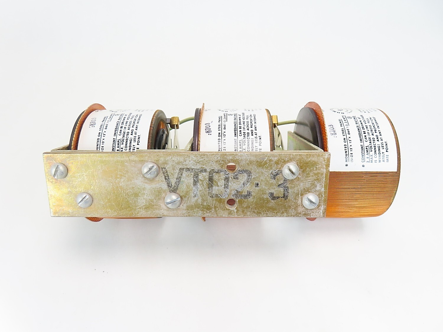 Ohmite VT02-3 Variable Transformer Variac Input: 120VAC Single Phase NEW IN BOX