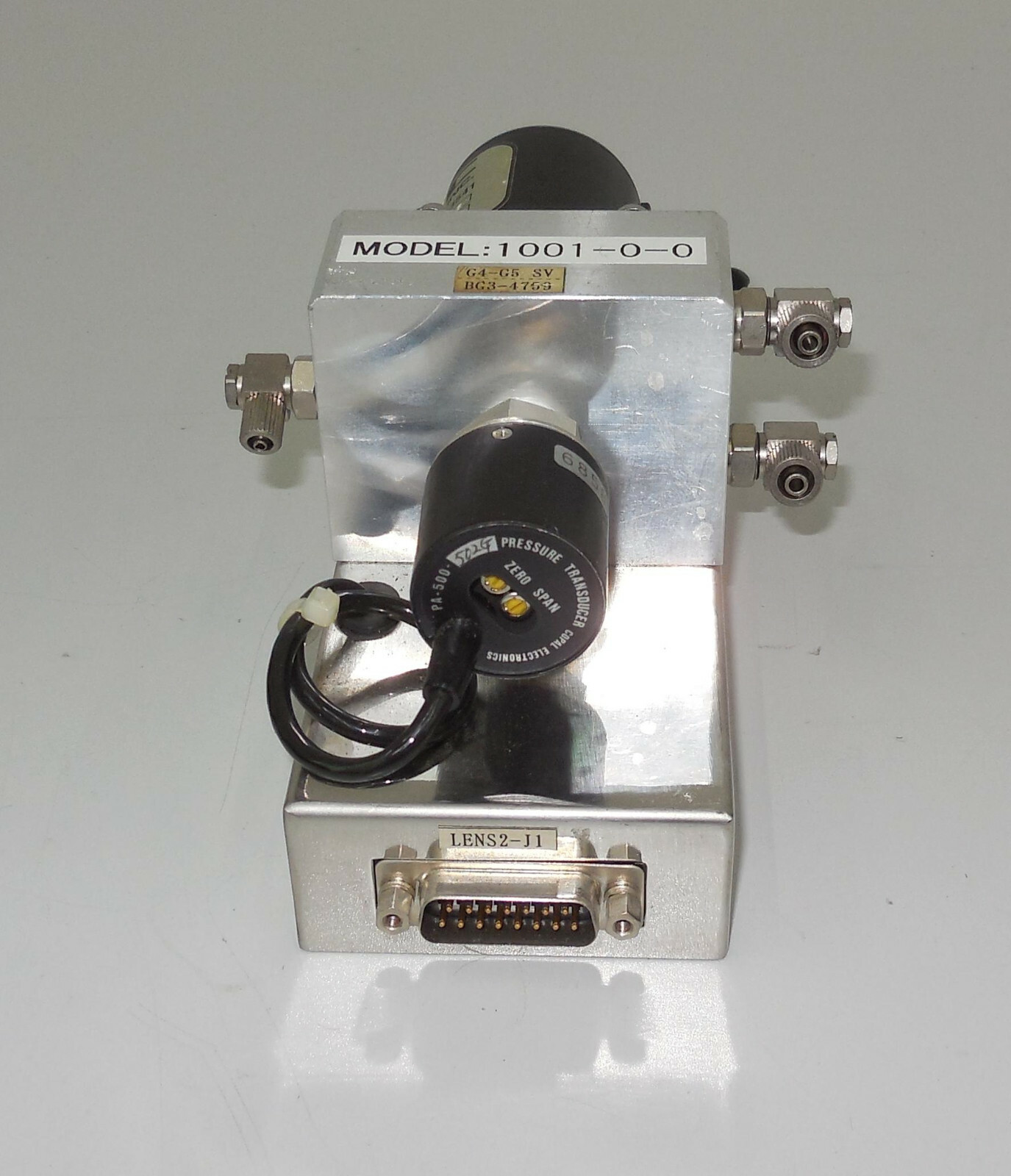 ISD international servo data 1001-0-0 BG3-4759 G4-G5 SV
