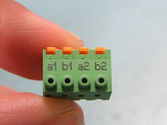PHOENIX CONTACT FK-MPT 0,5/4-ST-3,5 BD:A1-B2 Qty of 25 per Lot PCB connector, n