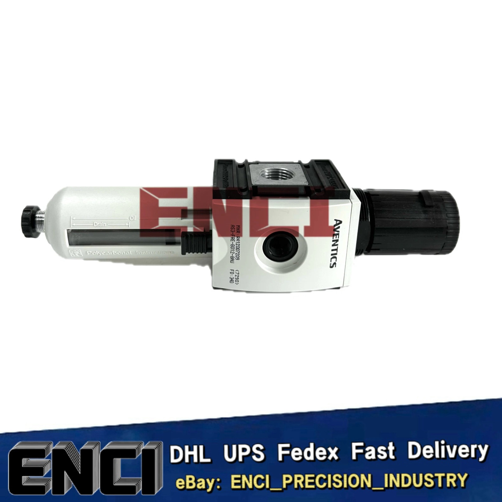 #ENCI# R412007209 AVENTICS PRESSURE REGULATOR VALVE AS3-FRE-G012-GAU