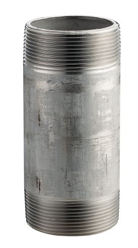 Merit Brass 4012-450 3/4″ x 4-1/2″ NPT Pipe Fitting, Schedule 40 Welded