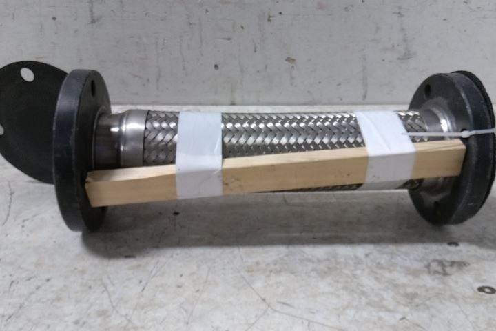 Hose Master G300FXFL180 3 In Inside Dia 18 In L Flexible Metal Hose Assembly