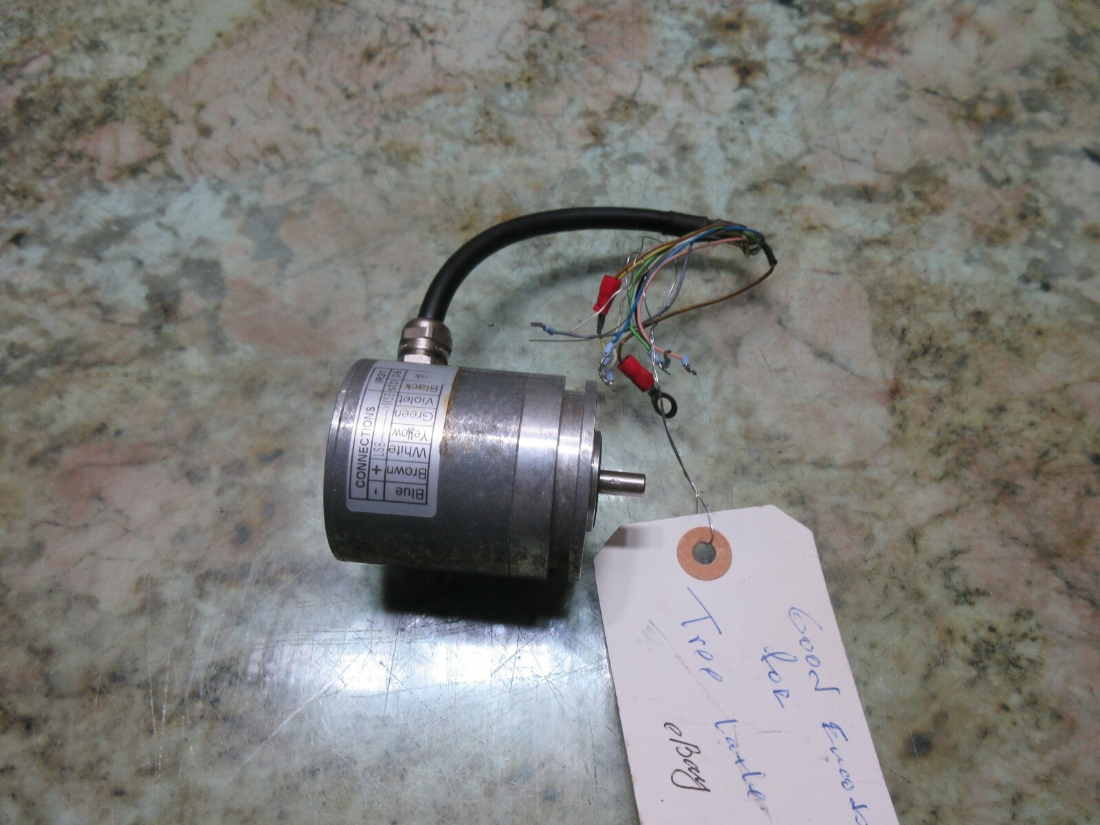 HOHNER AUTOMAZIONE SRL 2813 SN282 TREE LATHE CNC ENCODER 2813SN282 WARRANTY
