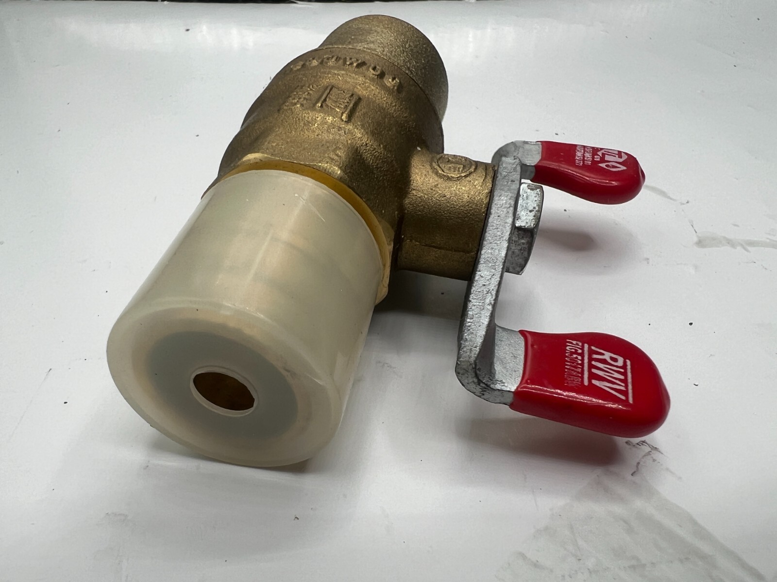 Red-White Valve Genuine OEM Fig. 5017ABW PXC Brass Ball Valve Lead Free 3/4 Inch