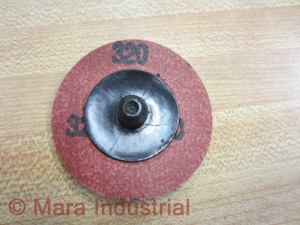 Merit 66875 Abrasive Disc 2″ Diameter 320 Grit (Pack of 100)