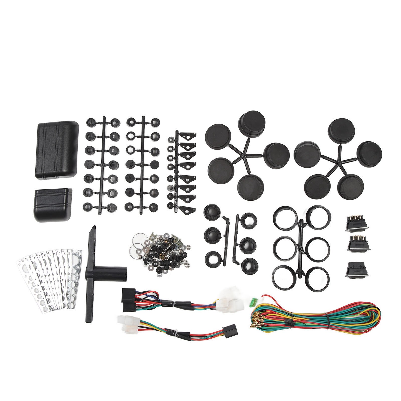 Universal Electric Power Window Conversion Kit For 2 Door Car Trunk Pickup