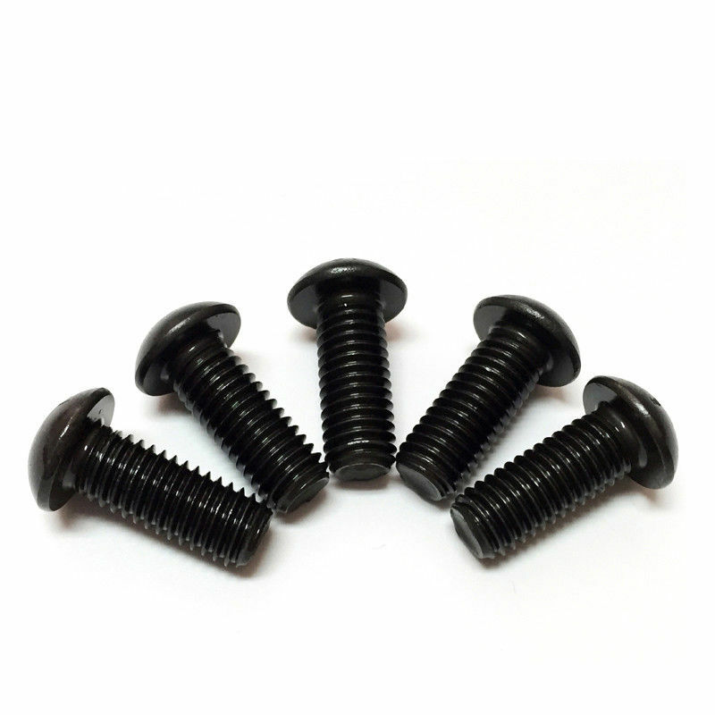 M2 M2.5 M3 M4 M5 M6 M8 Hex Socket Button Head Screw Bolt 10.9 Black Alloy Steel