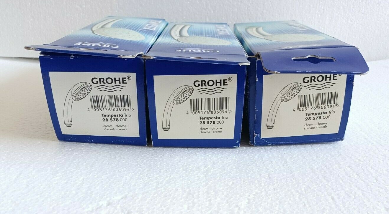 GROHE TEMPESTA TRIO 28 578 000 HAND SHOWER 28578000 NEW