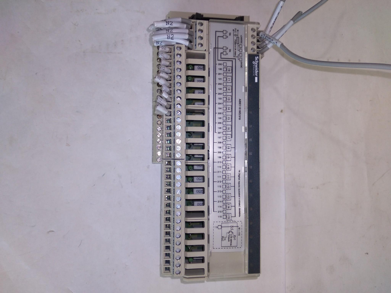 SCHNEIDER ELECTRIC MODICON ABE7-S16E2F0 19-30VDC 15MA