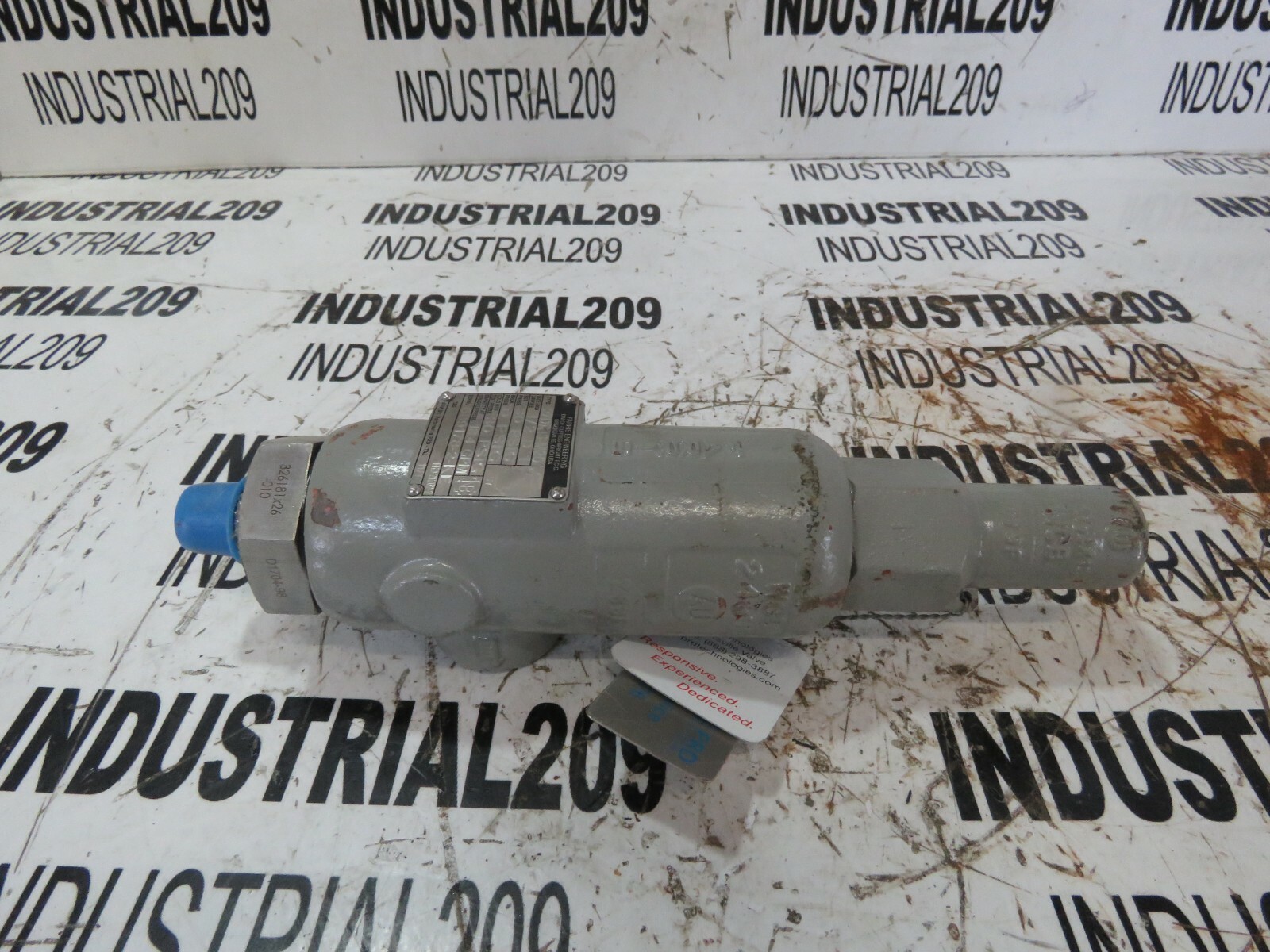FARRIS RELIEF VALVE 27DA13-M20 SIZE 1/2 NEW OLD STOCK