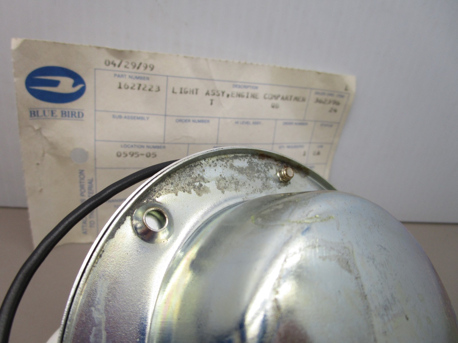 Bluebird 1627223 Lamp Assembly Engine Compartment Arrow 35