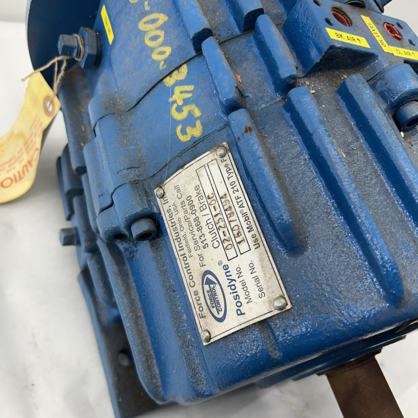 Posidyne Force Control Industries. 02-251-0c. Clutch/ Brake 1.125” Shaft New
