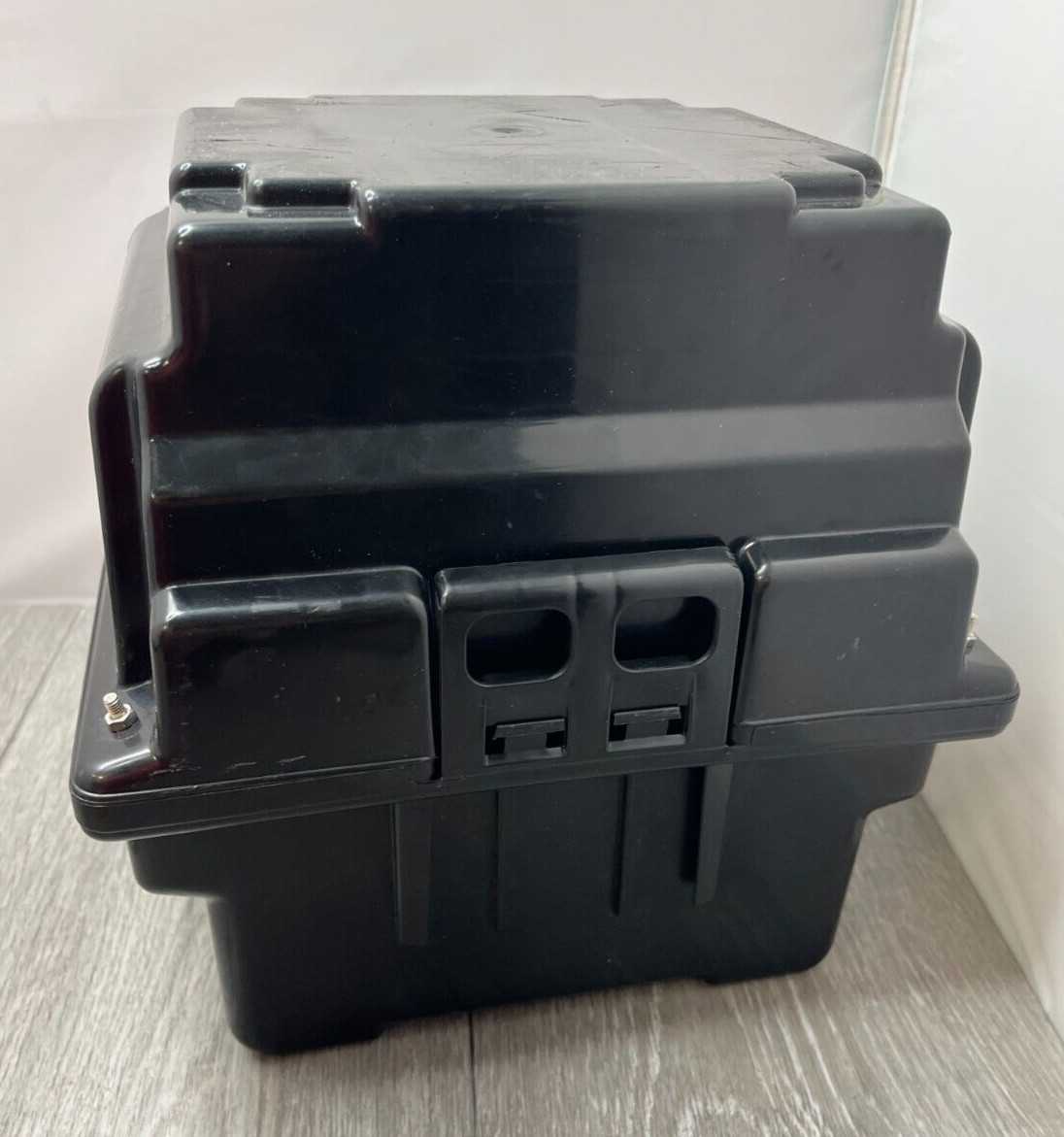 Winix Fluoroware Wafer Shipping Carrier 25-Capacity Film Frame Shipper, Black
