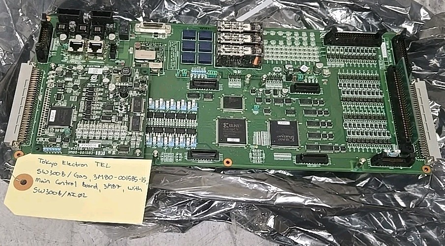 Tokyo Electron TEL SW300B/GAS 3m80-001585-15 Main Control Board 3M87
