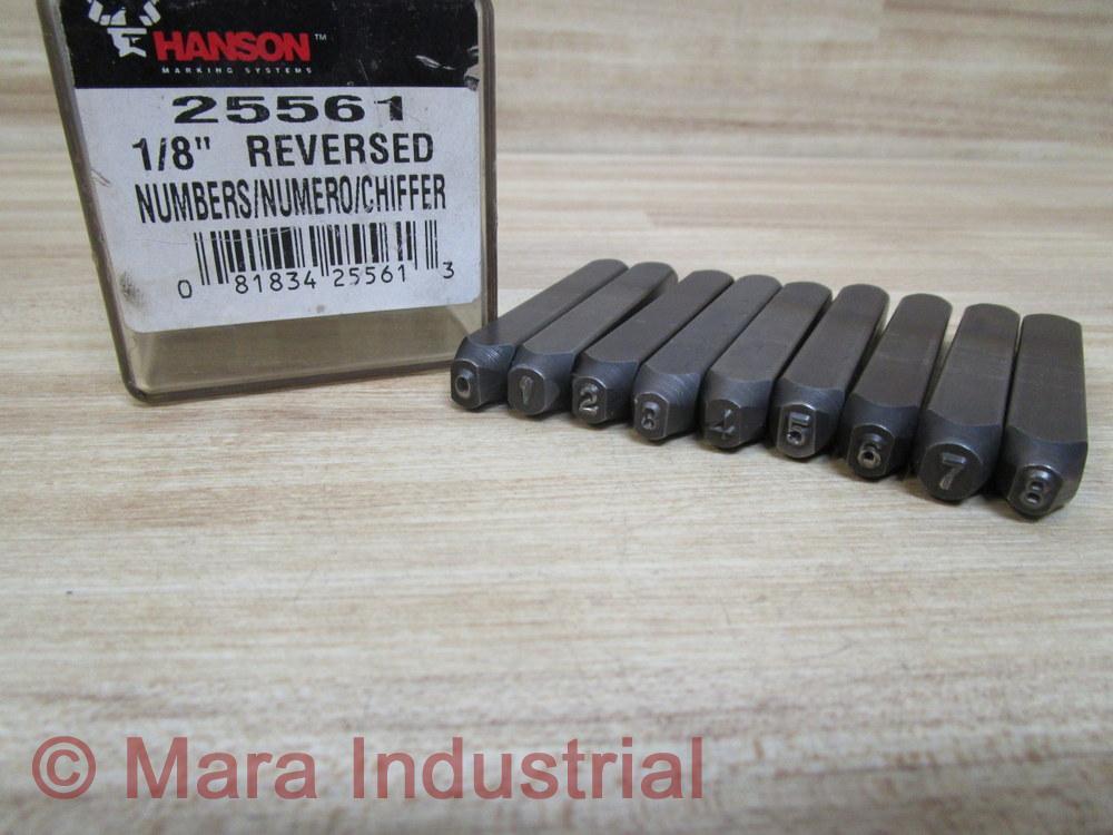 Hanson 25561 Steel Stamps
