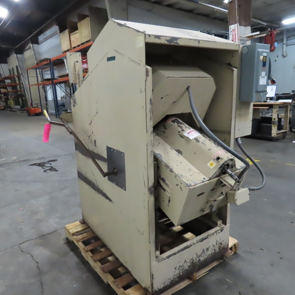 Rampe TC-1 V Conical Tilting Abrasive Media Tumbler 480V 3Ph 12″ x 17″D Barrel