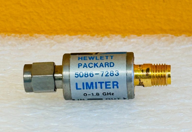 HP Agilent 5086-7283 0 to 1.8 GHz, 10 W CW, SMA (M-F) Coaxial Limiter. Tested!