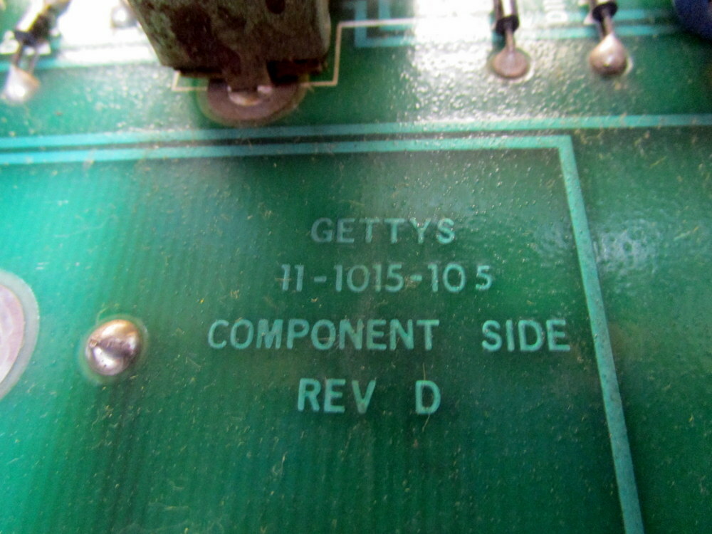 Gettys 11-1015-105 Servo Drive Rev. D