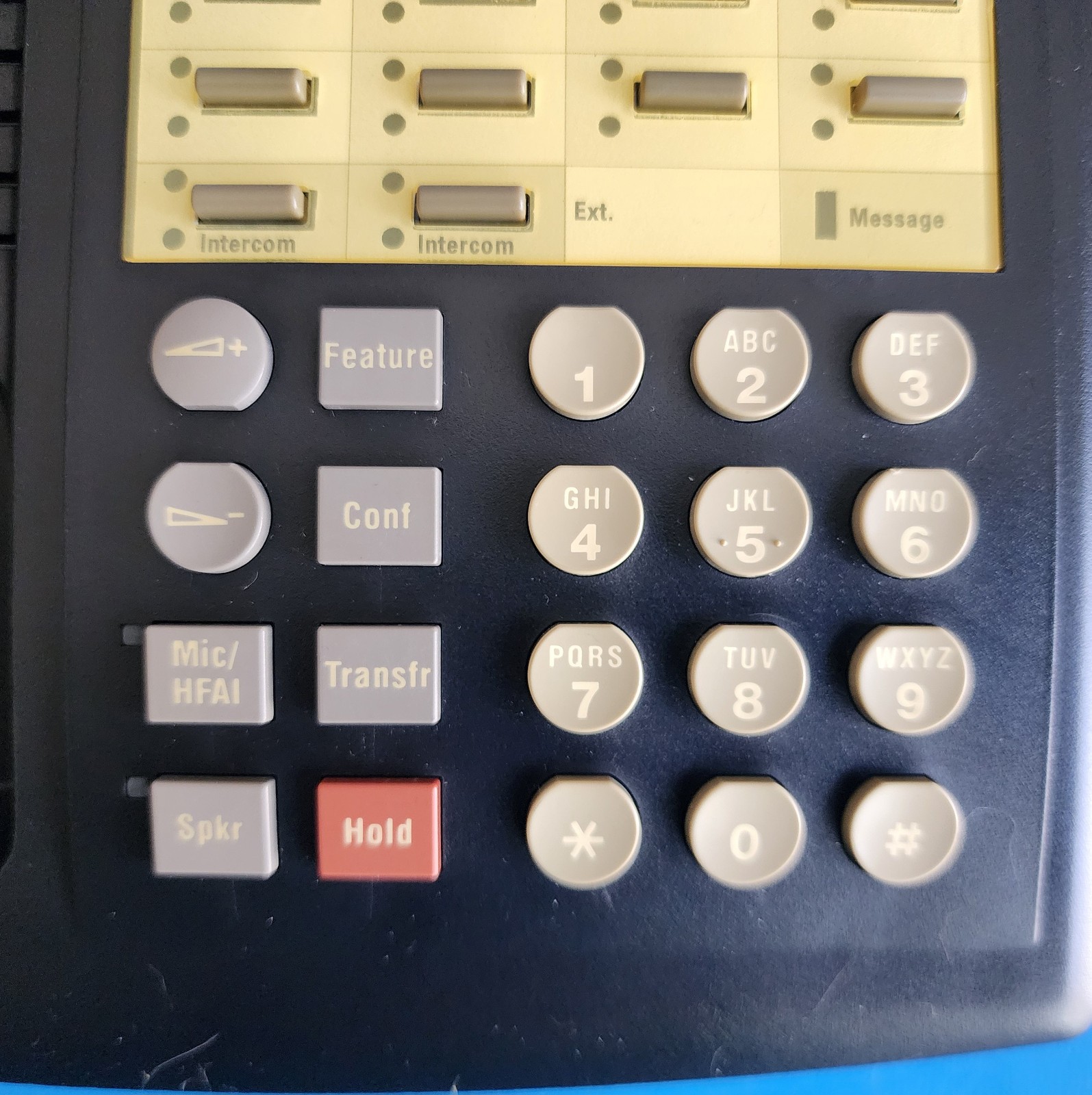 Avaya Lucent Partner 18D 108883257R Black Business Telephone With Base